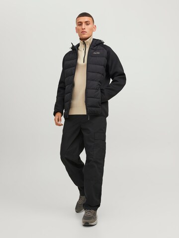 Veste mi-saison 'Dust' JACK & JONES en noir