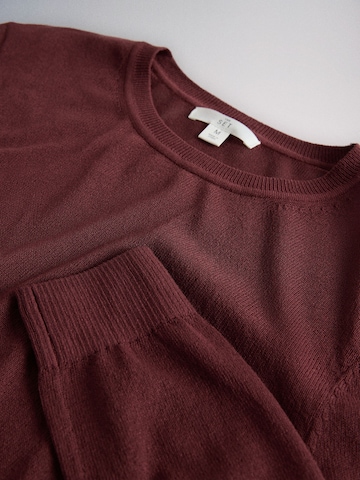 The Set Trui in Bruin