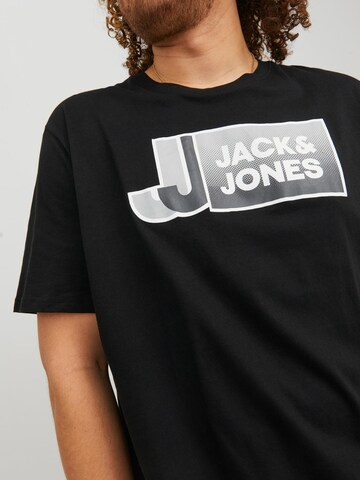 Jack & Jones Plus T-Shirt in Schwarz