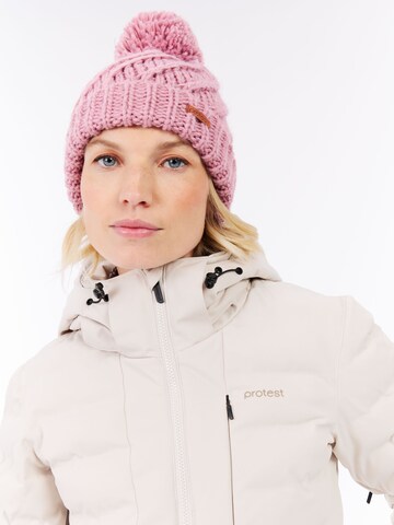 PROTEST Athletic Jacket 'PRTHazely' in White