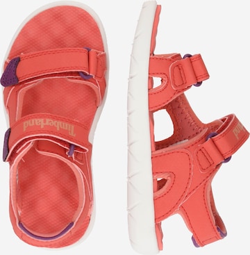 Chaussures ouvertes 'Perkins' TIMBERLAND en rouge