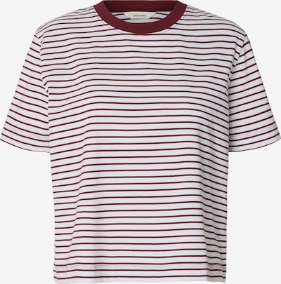SELECTED Majica 'SLFEssential' veličine M u merlot / bijela, Pregled proizvoda