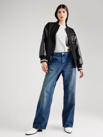 Noisy may Wide Leg Jeans 'CORE' in Blau