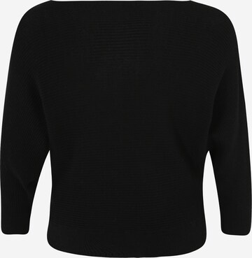 Vero Moda Petite Пуловер 'NEW LEXSUN' в черно