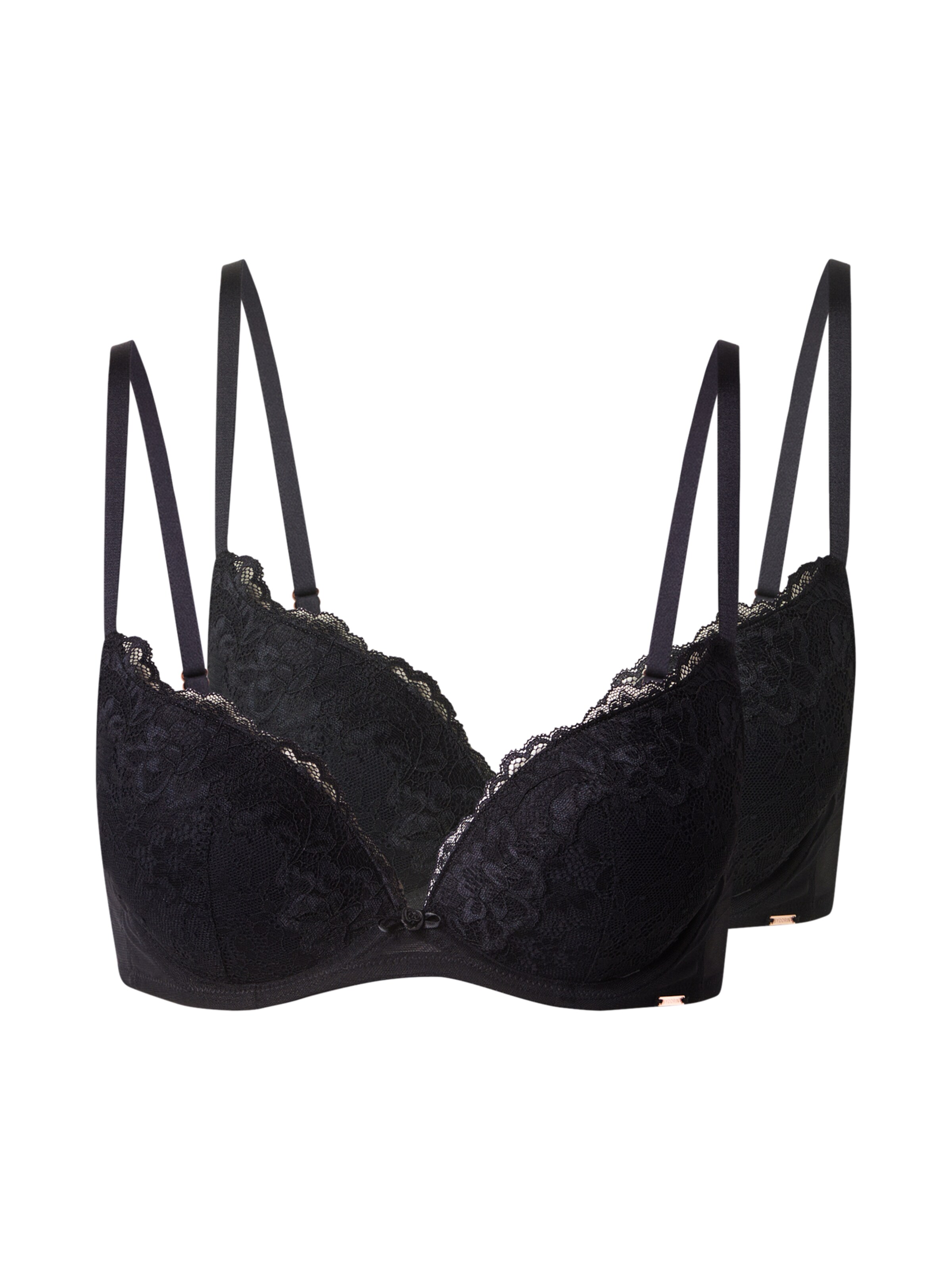 Dorina T-shirt Bra in Black: front