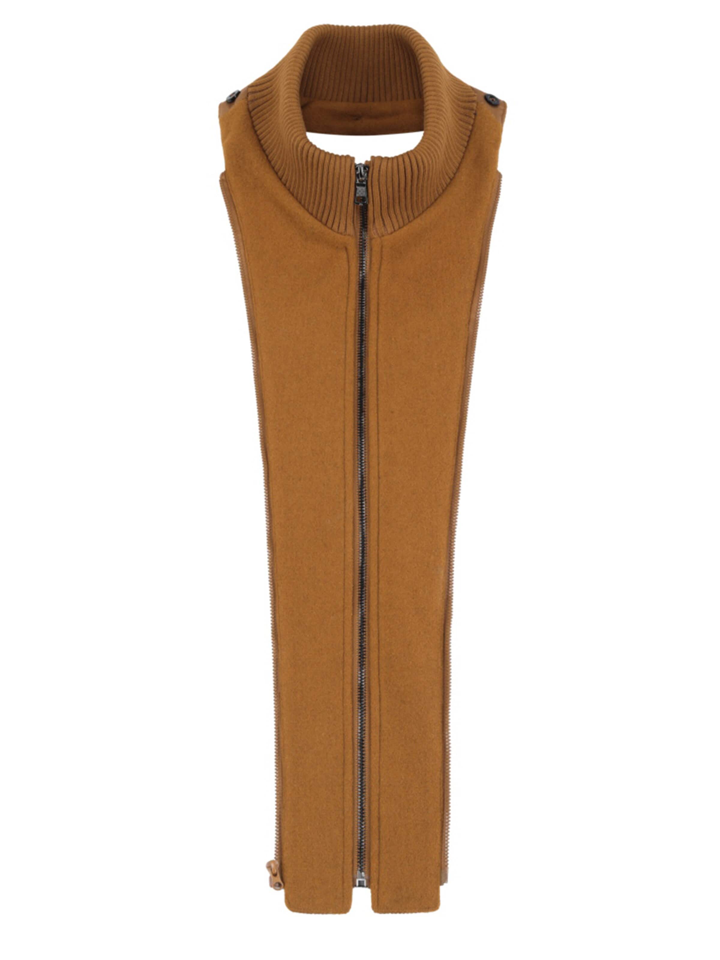 ALLTHEMEN Winter Coat 'Winterruhe' in Brown