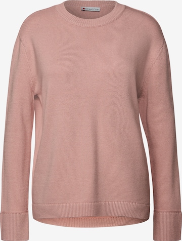 STREET ONE Pullover in Pink: Vorderseite