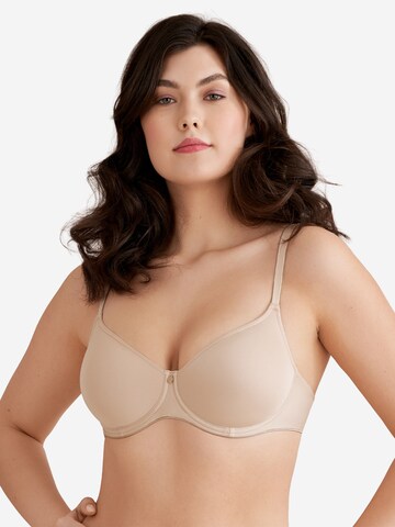 Conturelle T-shirt Bra 'Pure Feeling' in Beige