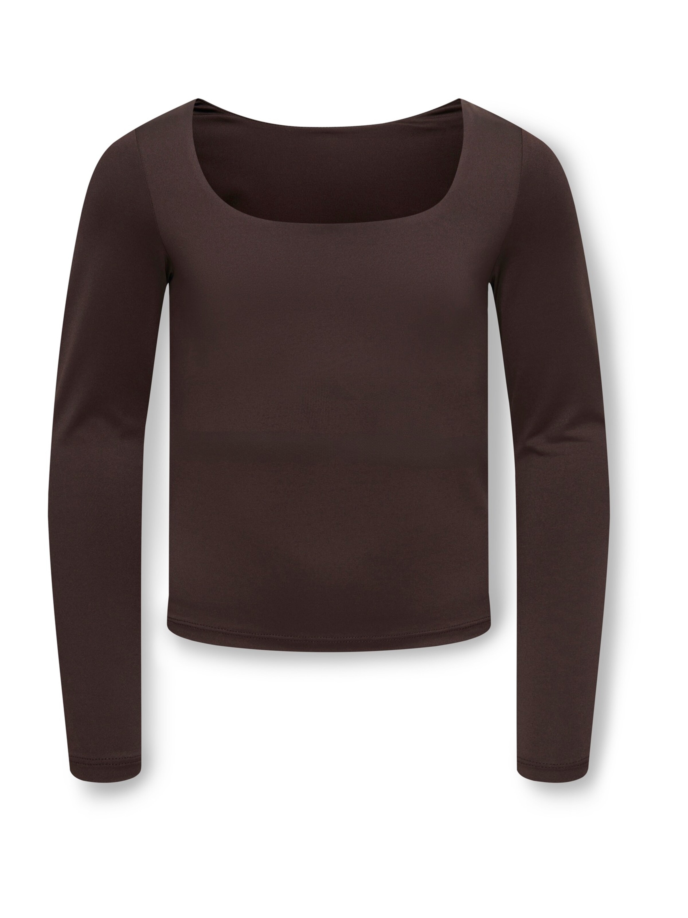 ONLY GIRLS Shirt 'KOGEA' in Bruin: voorkant