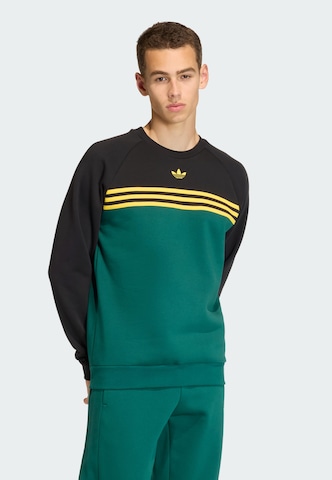Sweat-shirt ADIDAS ORIGINALS en vert : devant