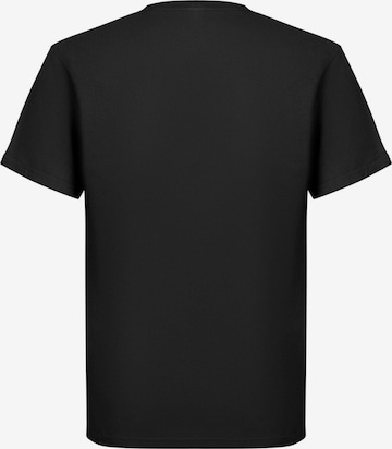 T-Shirt 'Kiss Hotter Than Hell T-Shirt' Kiss en noir : devant