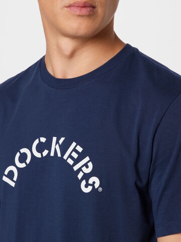 mėlyna Dockers Marškinėliai