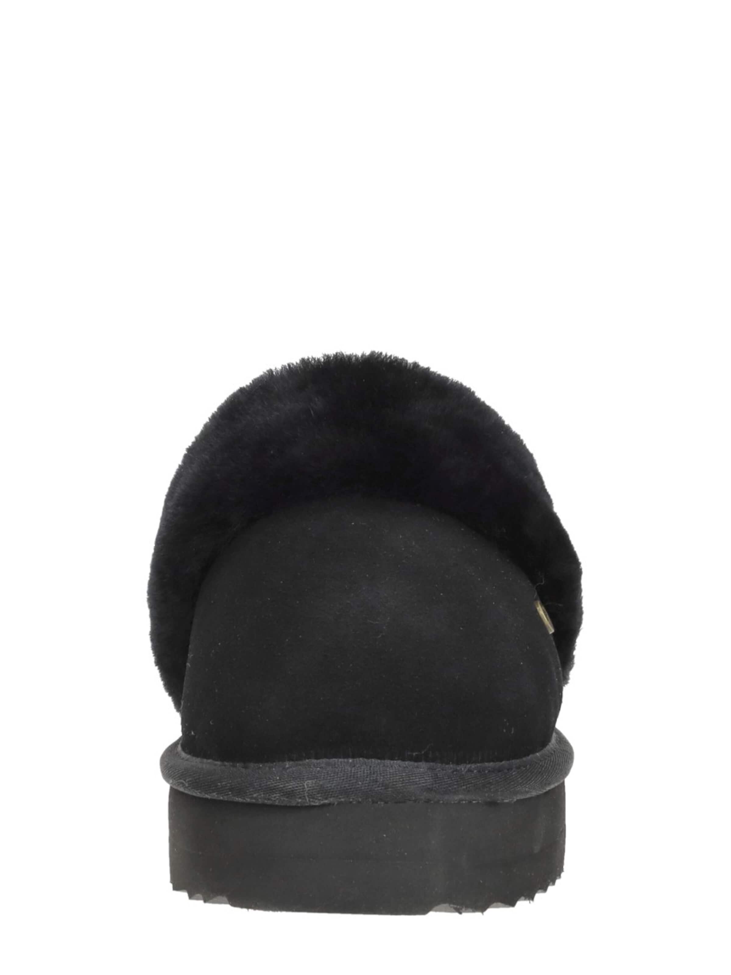 Warmbat Slippers 'Flurry Plateau' in Black