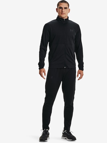 Veste de survêtement UNDER ARMOUR en noir