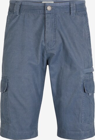Regular Pantalon cargo TOM TAILOR en bleu : devant