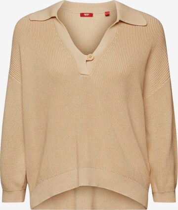 ESPRIT Pullover in Beige: predná strana