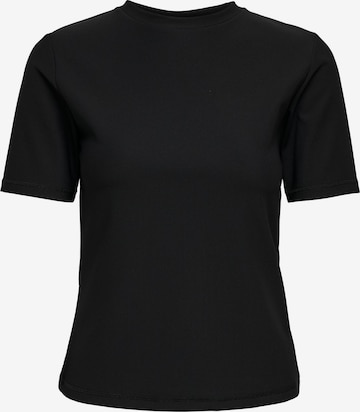ONLY PLAY Λειτουργικό μπλουζάκι 'Jana' σε μαύρο: μπροστά