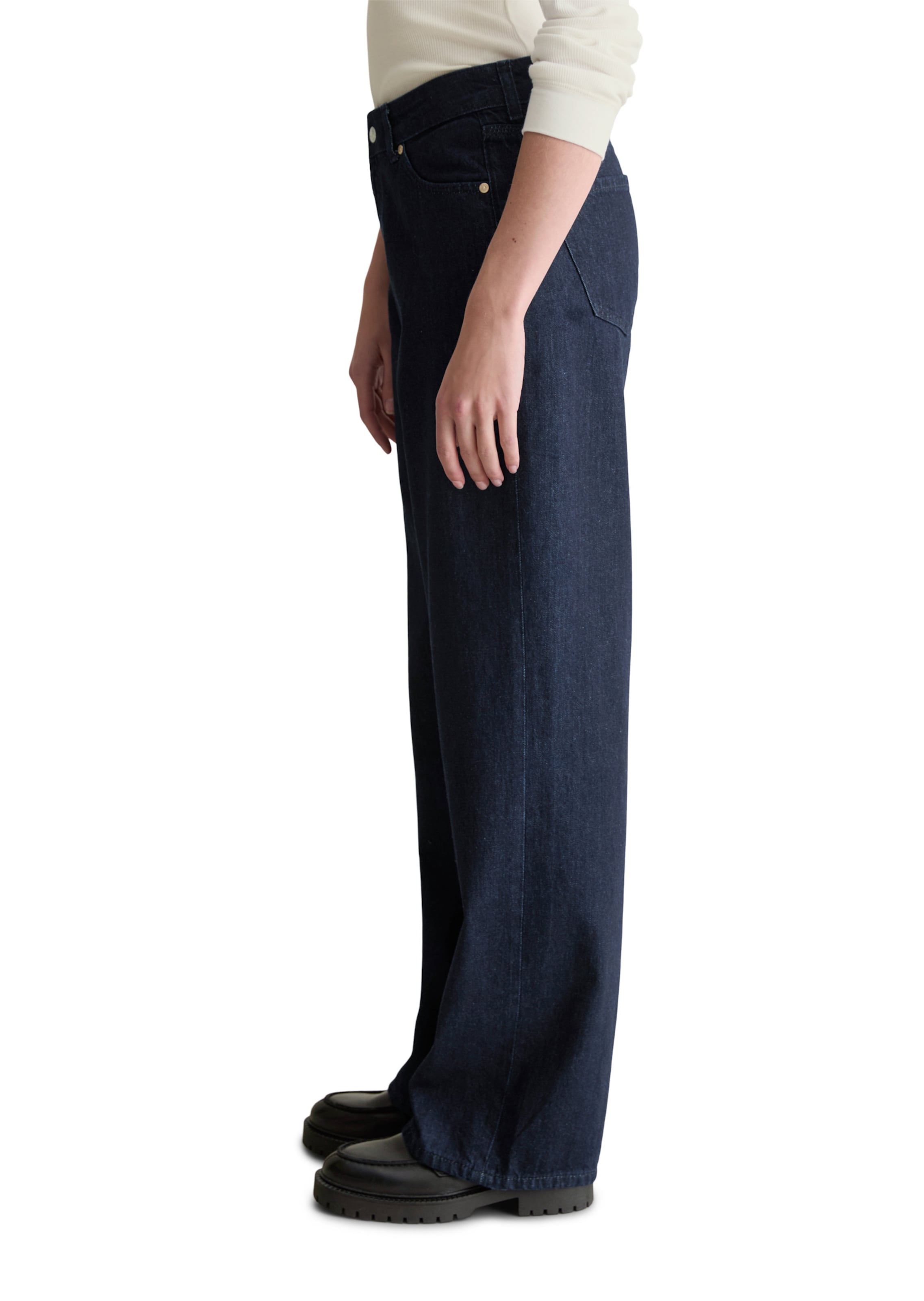 Marc O'Polo DENIM Wide leg Jeans 'Tomma' in Blue