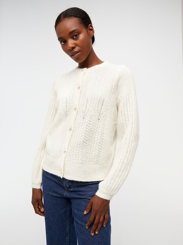 Cardigan 'Ophelia' OBJECT en blanc