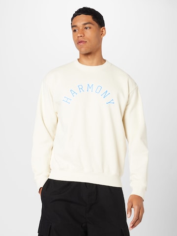Harmony Paris Sweatshirt i hvid: forside