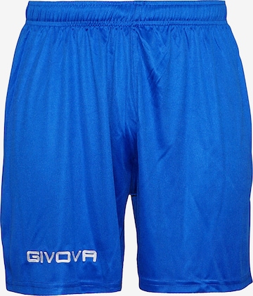 Boxers Givova en bleu : devant