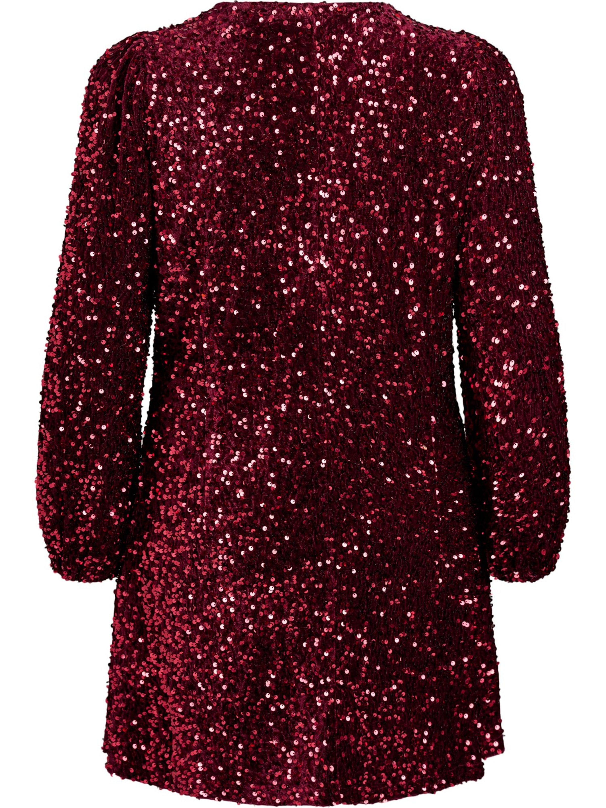 Zizzi Коктейльное платье 'MJOSEFINE' в Красный