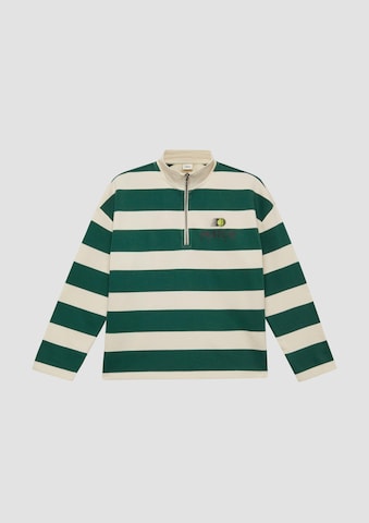 Sweat-shirt s.Oliver en vert : devant