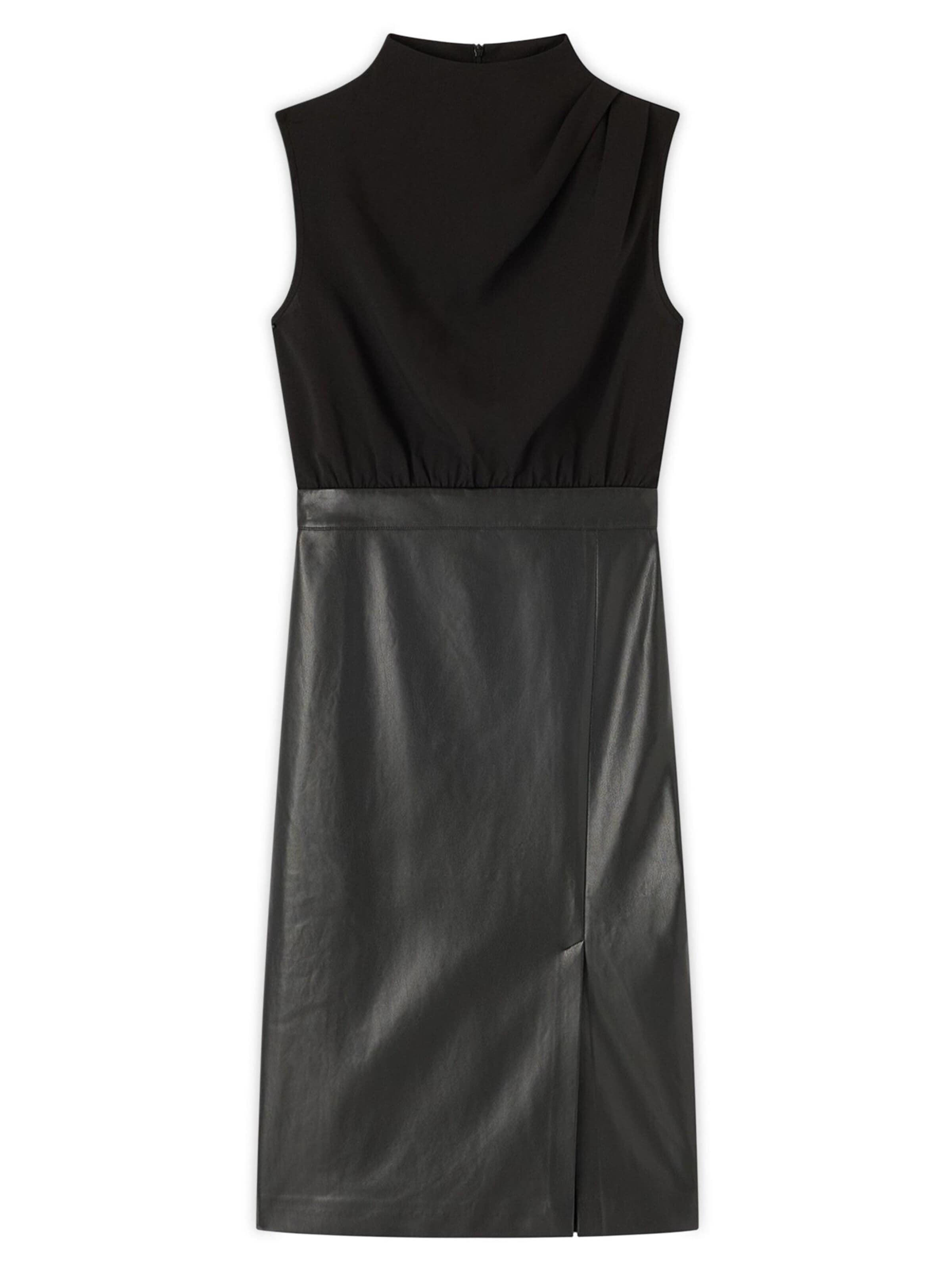 Robe MOTIVI en noir : devant