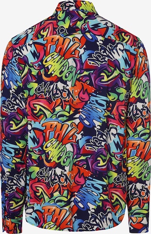 Finshley & Harding London Comfort fit Overhemd 'Bryan' in Gemengde kleuren: voorkant