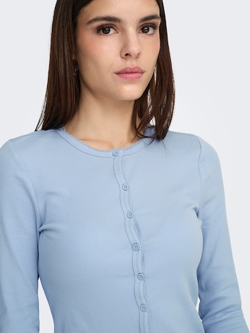 Cardigan 'ONLBETTY' ONLY en bleu