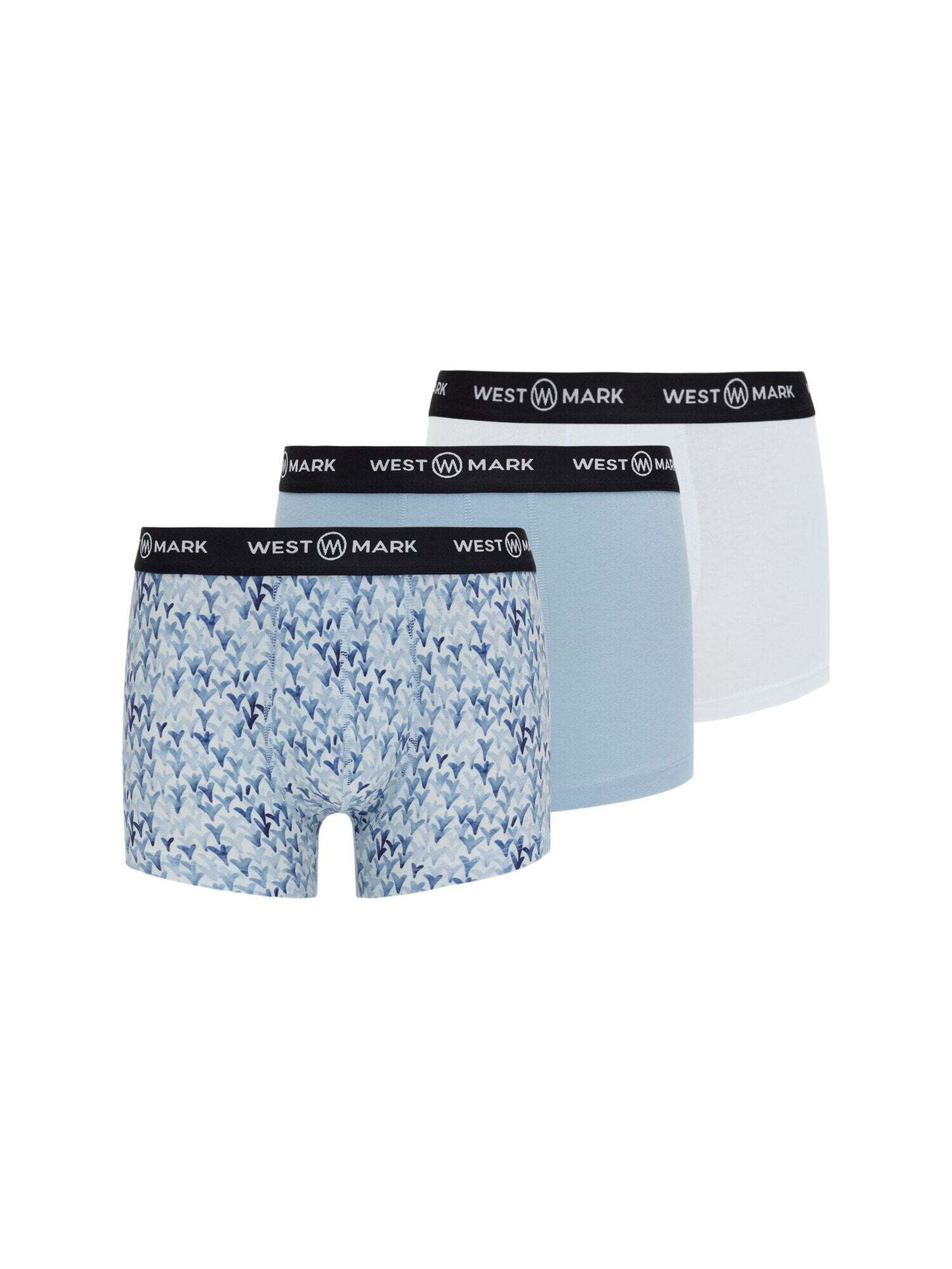 Boxer 'Oscar' di WESTMARK LONDON in blu: frontale