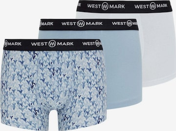 WESTMARK LONDON Boxershorts 'Oscar' in Blau: Vorderseite