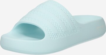 ADIDAS ORIGINALS Pantolette 'Adilette Ayoon' i blå: framsida