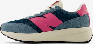 Baskets basses '370' new balance en bleu : devant