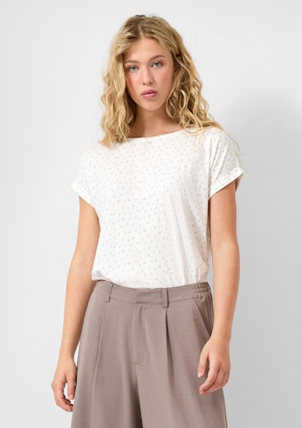 QS Shirt ' ' in Beige: front