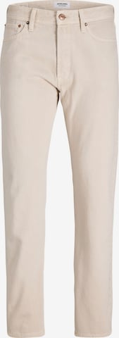 JACK & JONES - Loosefit Vaquero 'JJIChris JJOriginal' en beige: frente