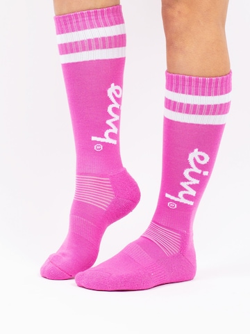 Eivy Sokken in Roze: voorkant