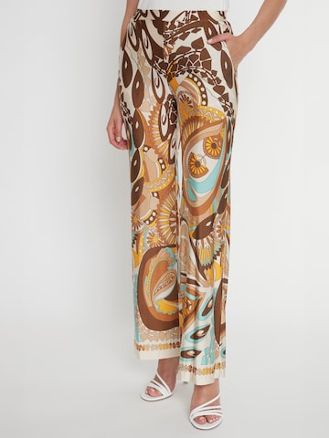 Ana Alcazar Loose fit Trousers ' Pikila ' in Mixed colours: front