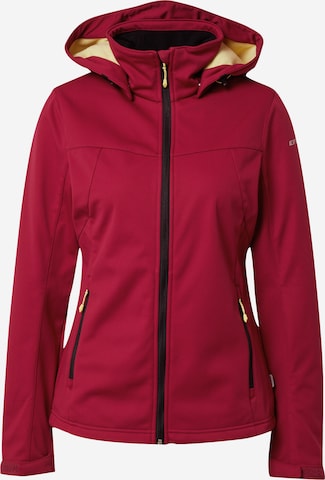 ICEPEAK Outdoor Jacket 'BOISE' in Red: front