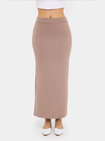 Jupe Hiccup en beige : devant