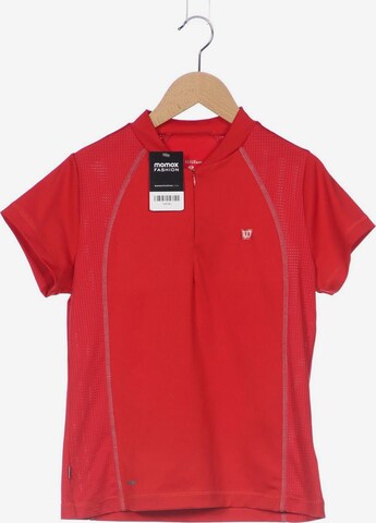 WILSON T-Shirt S in Rot: predná strana