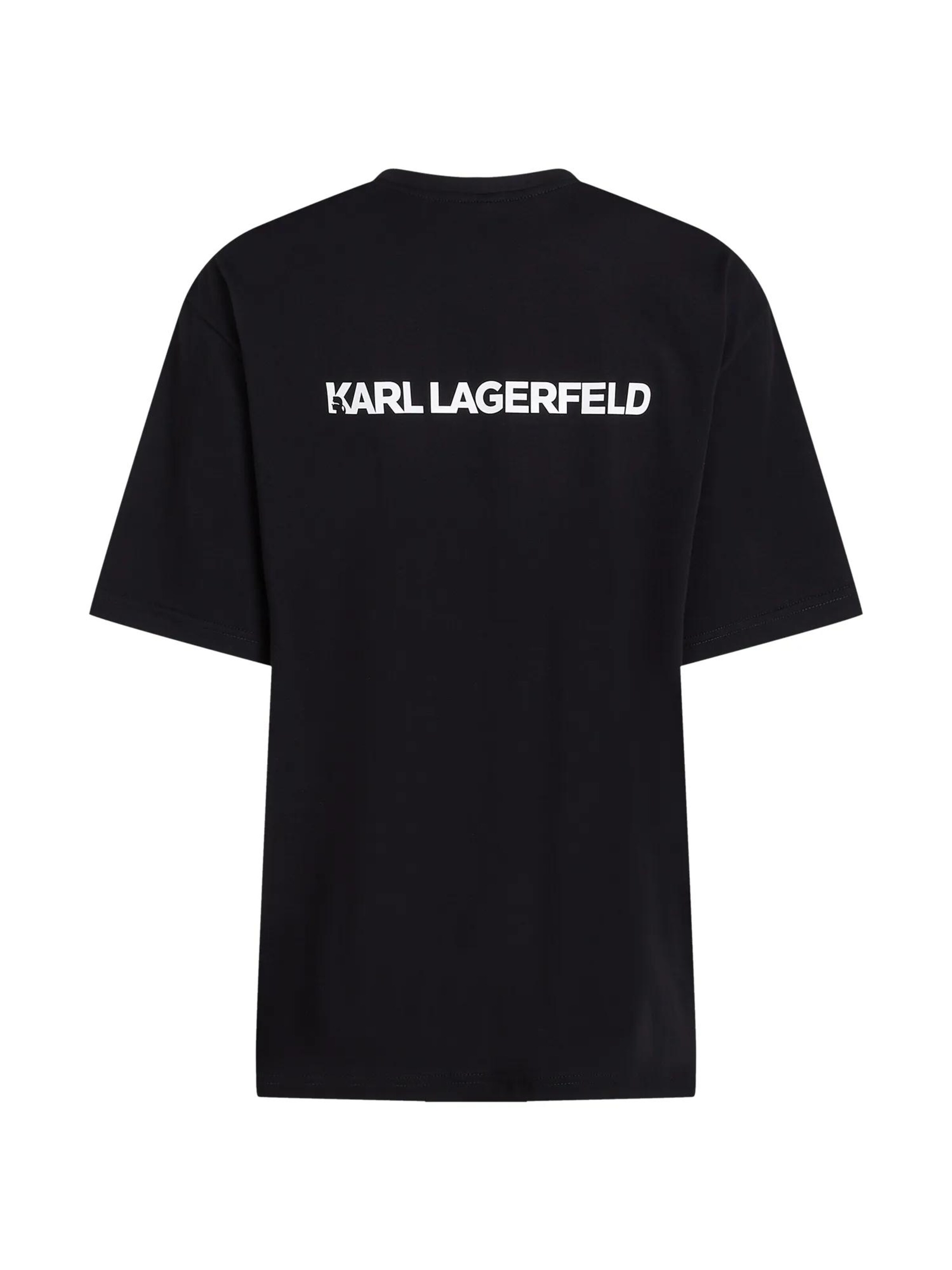 Tricou de la Karl Lagerfeld pe negru