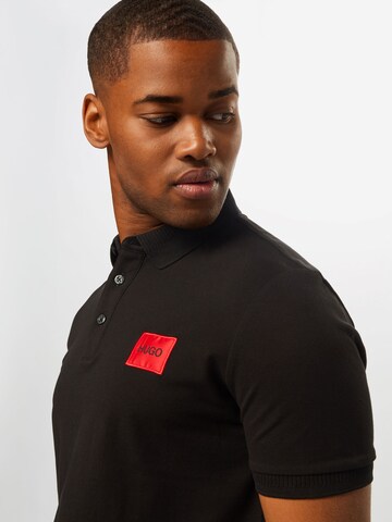HUGO Poloshirt 'Dereso 212' in Schwarz