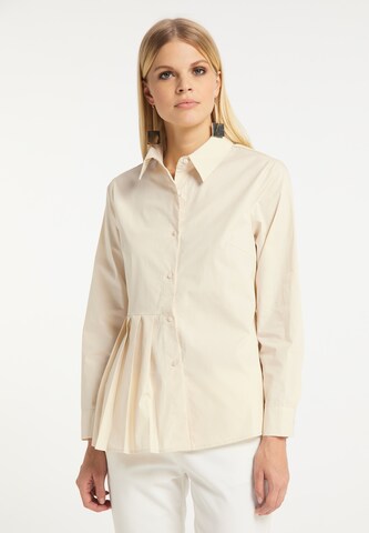 RISA Blouse in Beige: front