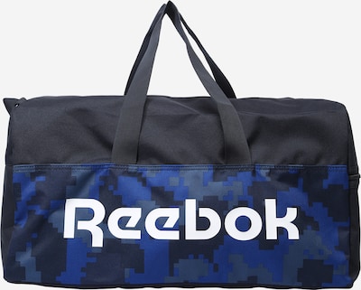 Reebok Sport Sporttasche in navy / rauchblau / royalblau / weiß, Produktansicht