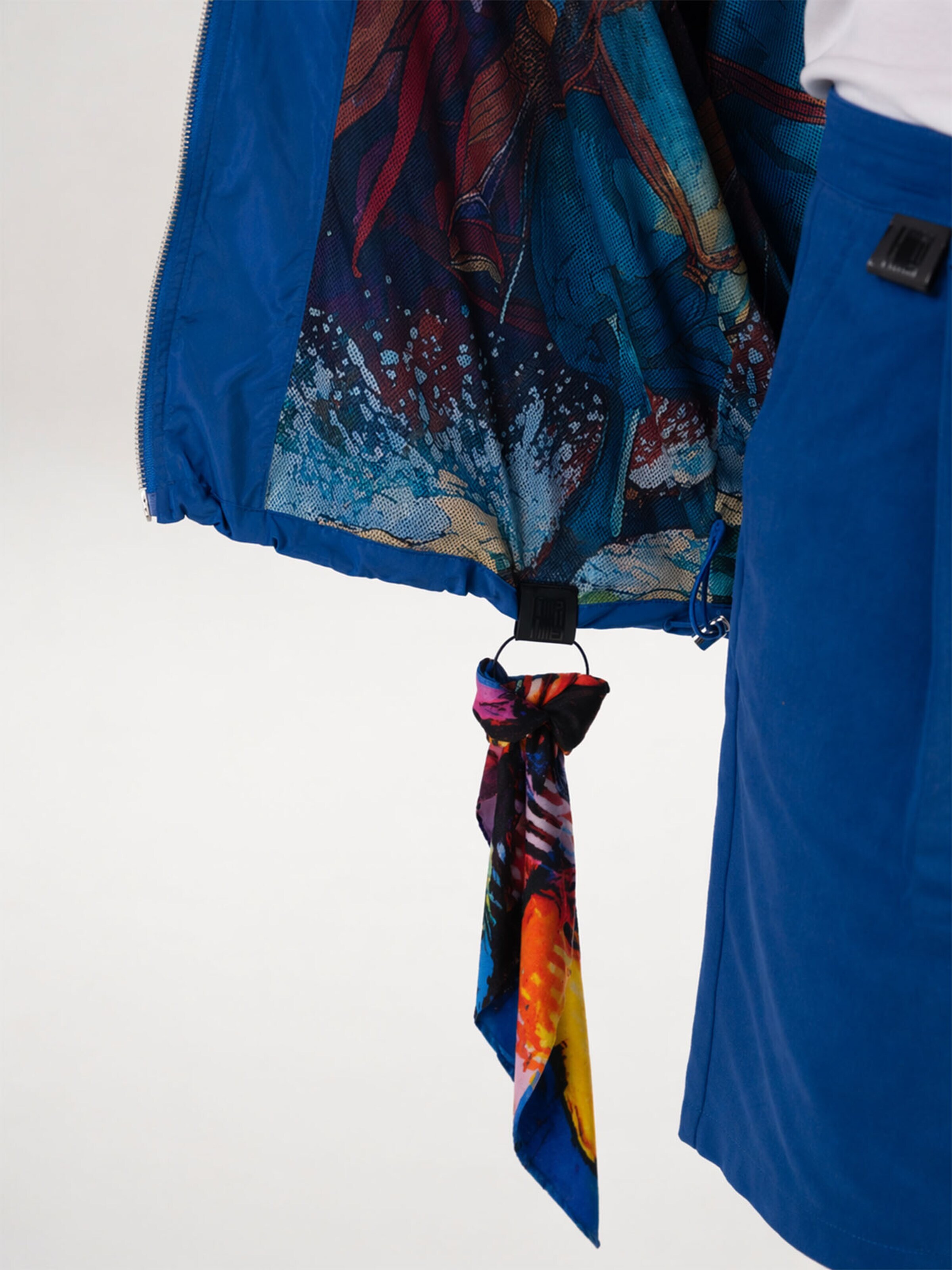 Alessandro Magno Bandana 'Hero' in Blue