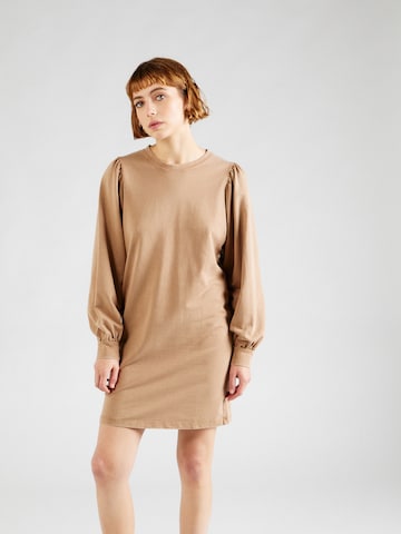 JDY Dress 'EFFIE MATHILDE' in Brown: front