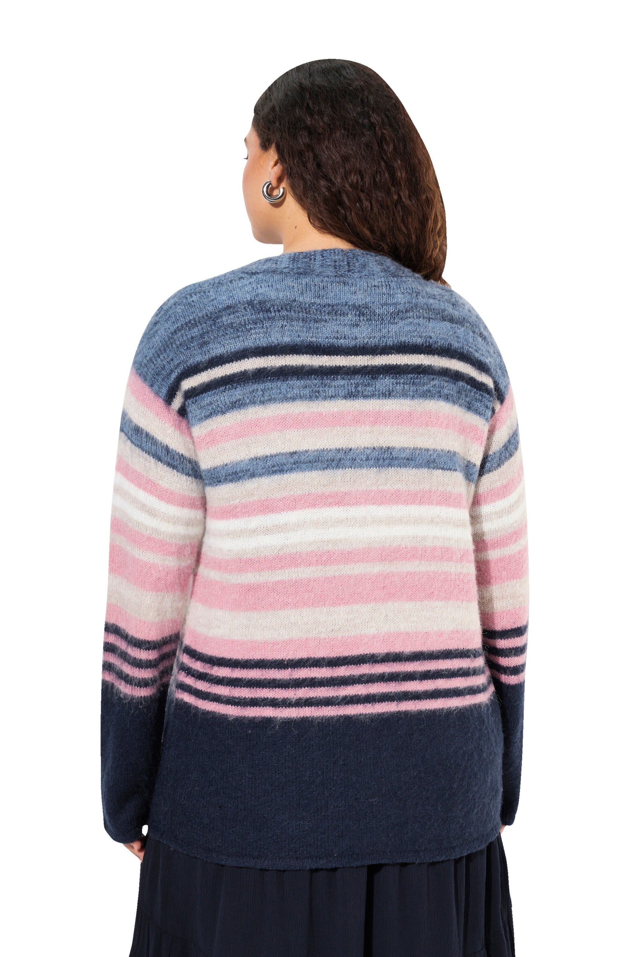 Ulla Popken Gebreid vest in Gemengde kleuren