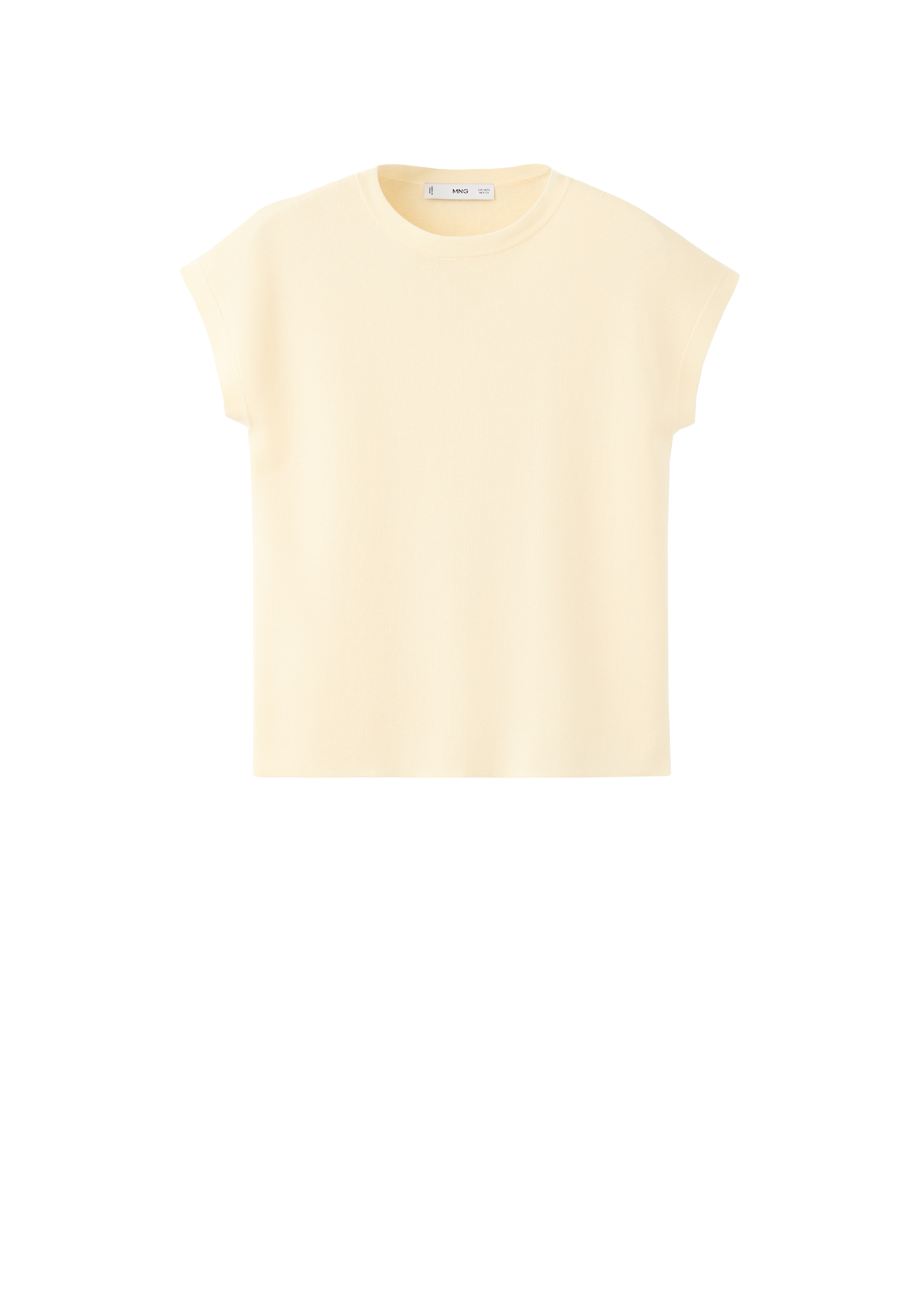 MANGO Sweter 'GARCIA' w rozmiarze XS w kolorze jasnożółtym, Podgląd produktu
