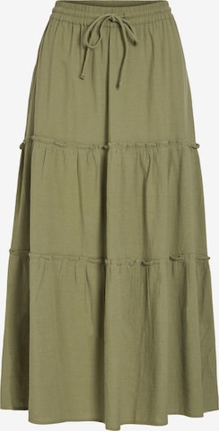 VILA Skirt in Green: front